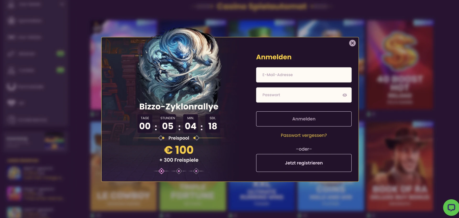 bizzo-login-de